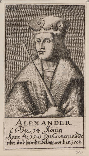 Master: [Counts and Kings of Poland]
Item: ALEXANDER