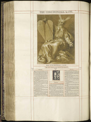 Master: [The Little Gidding Concordances]. The Whole law of God as it is delivered in ye five bookes of Moses methodically distributed into three greate classes morall ceremoniall politicall . . .
Item: [The Little Gidding Concordances ]. The Whole law of God as it is delivered in ye five bookes of Moses methodically distributed into three greate classes morall ceremoniall politicall . .