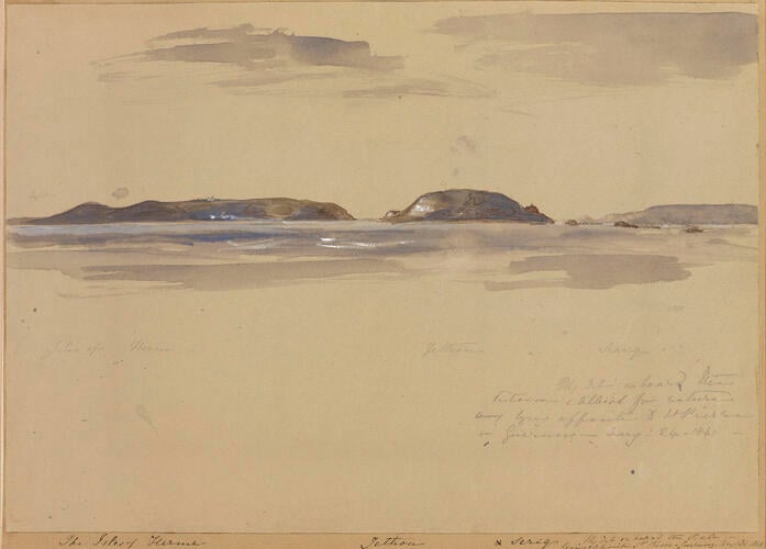 Master: Queen Victoria and Prince Albert's Album Vol. I.
Item: The Isles of Herme Jethou & Sercq