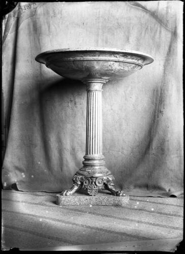 Glass plate negative of a tazza Glass plate negative of a tazza