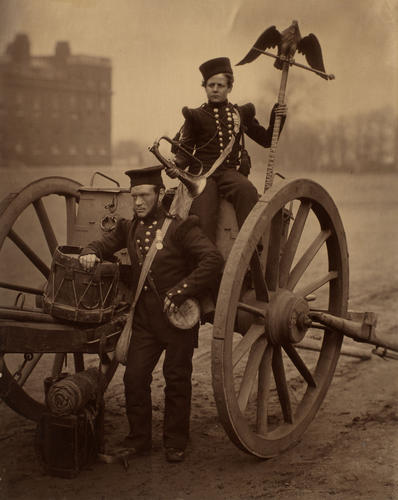 Trumpeter George Gritten and Trumpeter William Lang Trumpeter George Gritten and Trumpeter William Lang