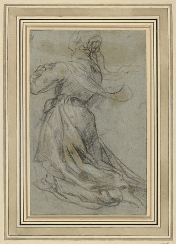 Study of a kneeling woman Study of a kneeling woman