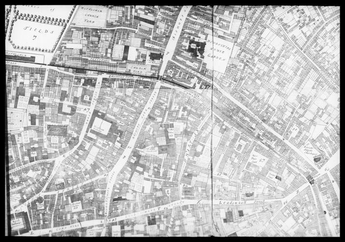 London: Ogilby and Morgan's large map