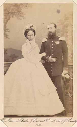 Friedrich I, Grand Duke of Baden (1826-1907) and Luise, Grand Duchess of Baden (1838-1923)