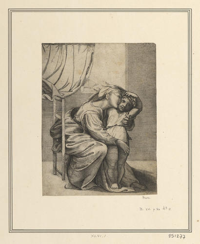 The Virgin embracing the Young Christ