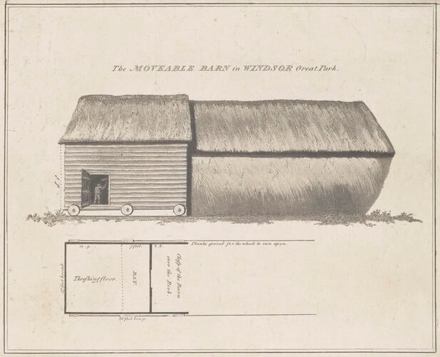 The Moveable Barn in Windsor Great Park