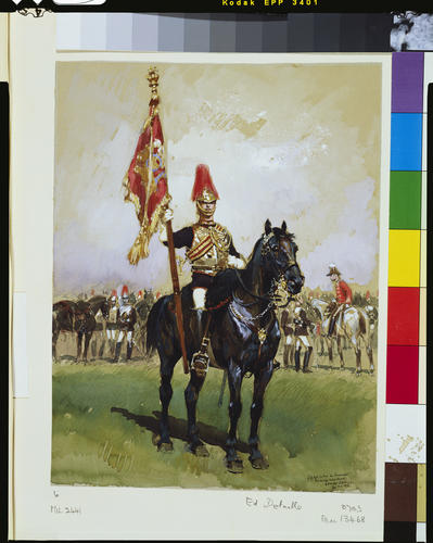 Standard Bearer, Royal Horse Guards, 1880
