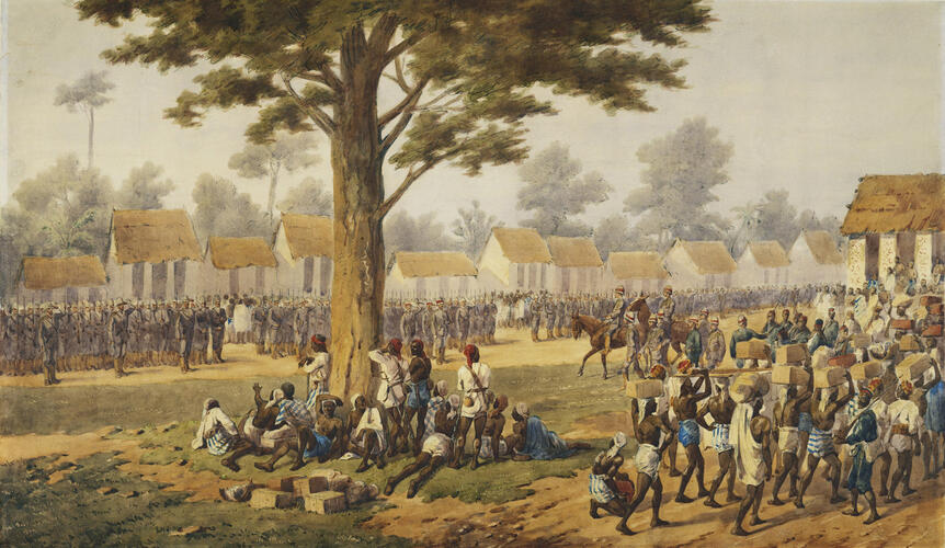 Ashanti Campaign: the entry into Kumasi, 4 February 1874 Ashanti Campaign: the entry into Kumasi, 4 February 1874