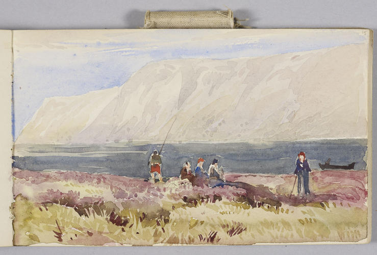 Master: Queen Alexandra's Sketch Book, 1884 - 1886
Item: A fishing scene