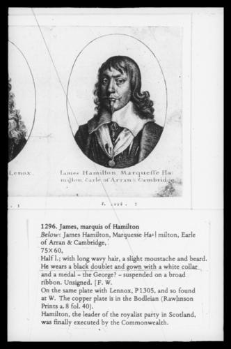 James, Marquis of Hamilton James, Marquis of Hamilton