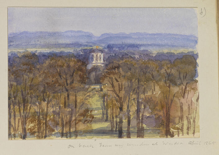 Master: SKETCHES BY QUEEN VICTORIA I
Item: From my window at Windsor Master: SKETCHES BY QUEEN VICTORIA I
Item: From my window at Windsor