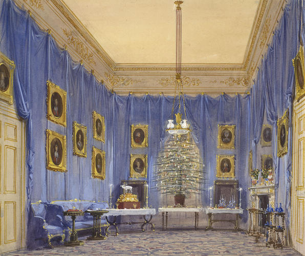 Queen Victoria's Christmas Tree, Windsor Castle, 1845