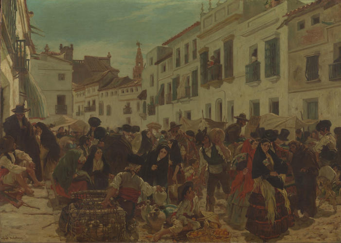 A Spanish Market Place