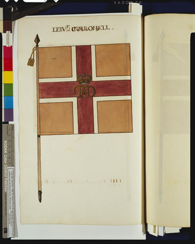 Drawings of the Colours and Standards of the British Army : Tempore James II &c. &c. &c Drawings of the Colours and Standards of the British Army : Tempore James II &c. &c. &c