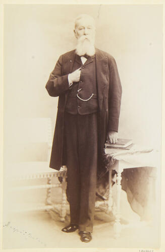The Rt. Hon Hugh Childers. [Album: Photographic Portraits, vol. 6/64 1888-1893]