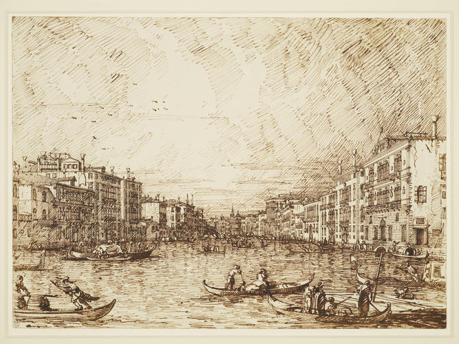 Venice: The central stretch of the Grand Canal Venice: The central stretch of the Grand Canal