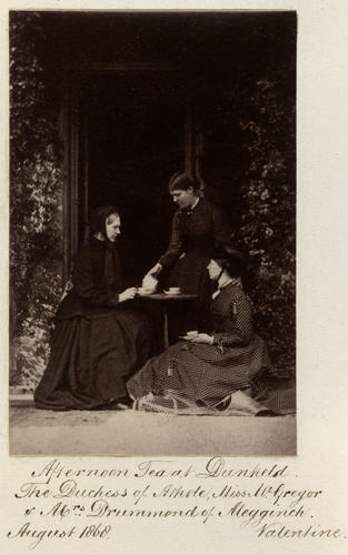 Afternoon Tea at Dunkeld, August 1868 Afternoon Tea at Dunkeld, August 1868