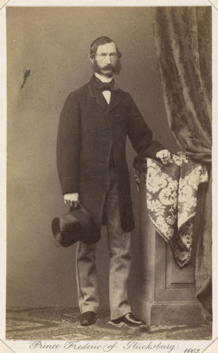 Friedrich, Duke of Schleswig-Holstein-Sonderburg-Glucksburg (1814-1885), when Prince Friedrich of Schleswig-Holstein-Sonderburg-Glucksburg
