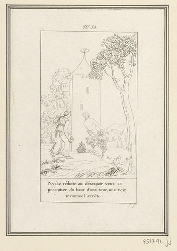 Master: Musee des Monuments Francais. Description des Vitraux Anciens et Modernes [. . . ]; ornee de gravures, et notamment de celles de la Fable de Cupidon and Psyche, d'apres les dessins de Raphael.
