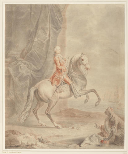 King George III when Prince of Wales