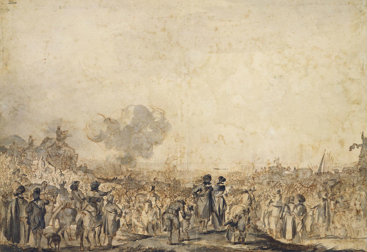 The Embarkation of Charles II at Scheveningen, May 1660