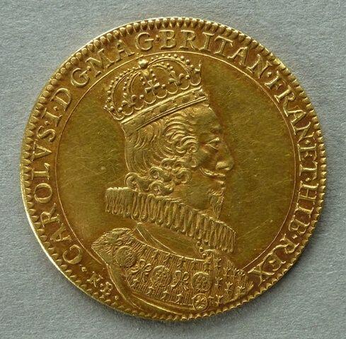Medal commemorating the coronation King Charles I