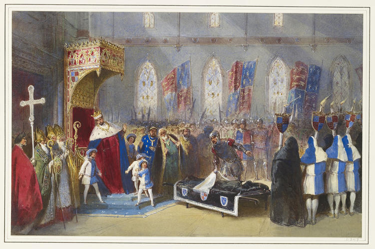 Scene from Richard II Scene from Richard II