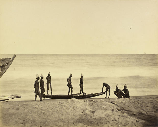 Madras Fishermen : Prince of Wales Tour of India 1875-6