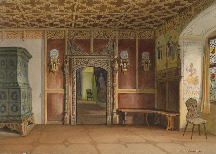 The Veste Coburg: entrance hall