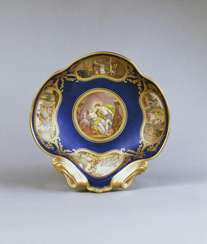 Compotiers coquilles (part of the Louis XVI dinner service)