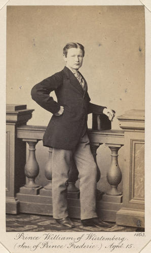 Wilhelm II, King of Wurttemberg (1848-1921), when Prince Wilhelm of Wurttemberg