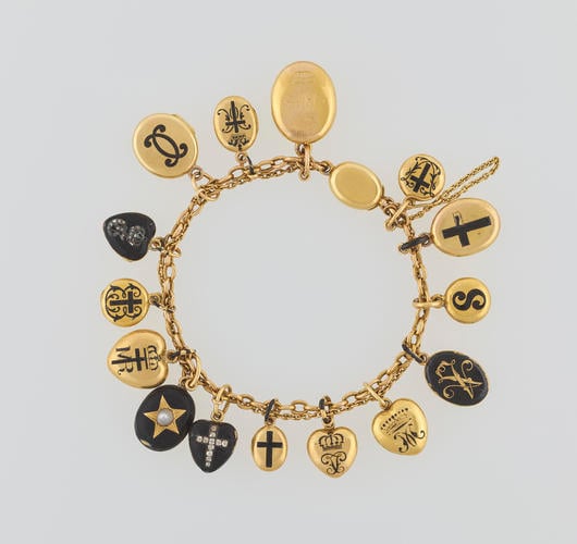 Queen Victoria's charm bracelet