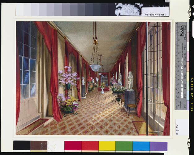 Frogmore House: the Colonnade