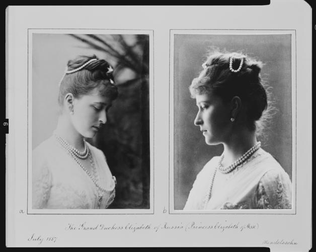 Elizabeth, Grand Duchess Serge of Russia, 1887 [in Portraits of Royal Children Vol. 35 1886-1887]