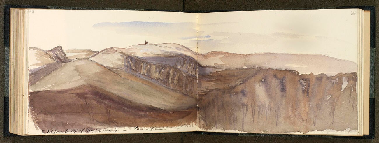 Master: SKETCHES FROM NATURE V. R. 1849 TO 1851
Item: Cairn Gorm