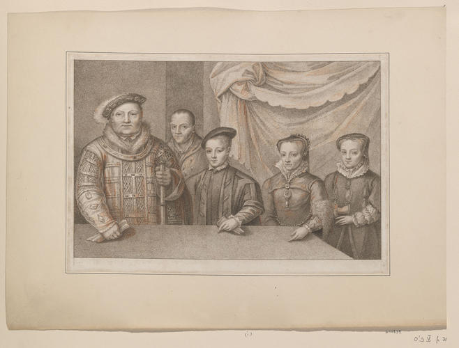 [Henry VIII and his children Edward VI, Mary I, and Elizabeth I]