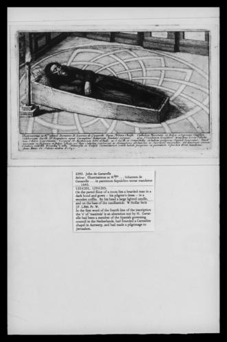 Body of John de Gavarelle Body of John de Gavarelle