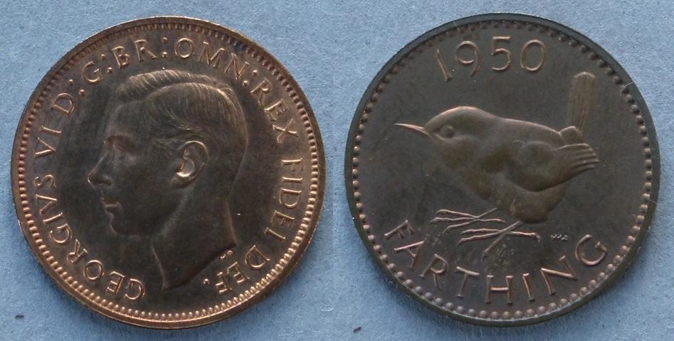 George VI Proof farthing