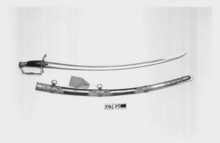 Sabre and scabbard