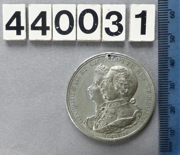 Medal commemorating the Golden Jubilee of the Reign of George III Medal commemorating the Golden Jubilee of the Reign of George III