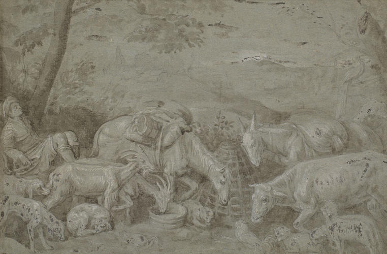 A pastoral scene
