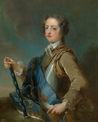 Louis XV, King of France when young (1710-1774)