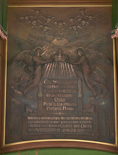 Commemorative relief Commemorative relief