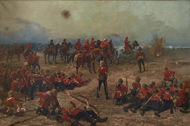 The Guards at Tel-el-Kebir, 13 September 1882