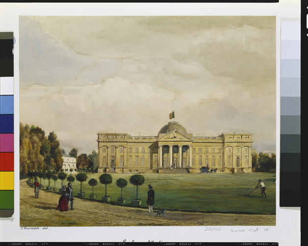 Palace of Laeken: main front