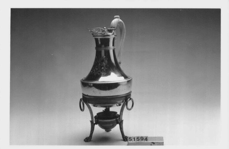 Hot-water jug and stand (part of The Grand Service)