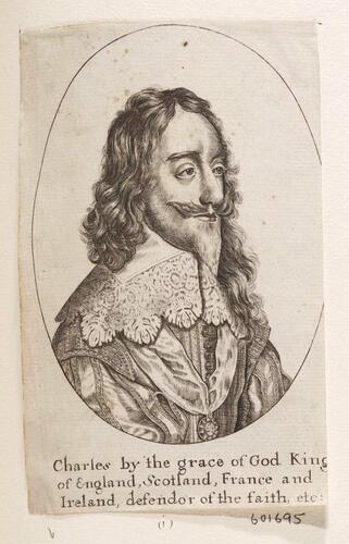 Charles by the grace of God Kinge of England Scotland France and Ireland defendor of the Faith etc