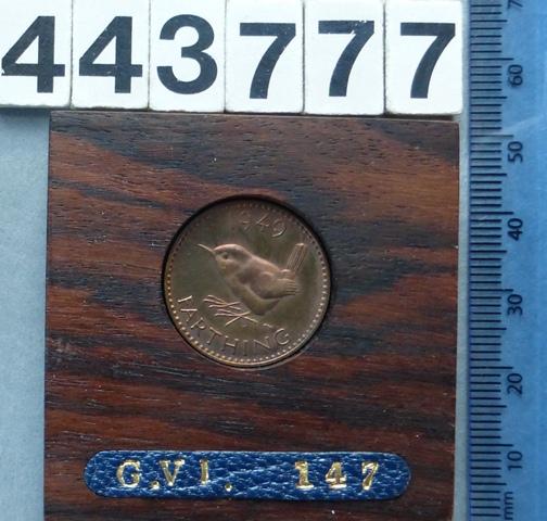 George VI Proof farthing George VI Proof farthing