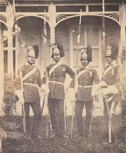 Soldiers of the 17th Light Dragoon (Lancers) who served in the Crimean War