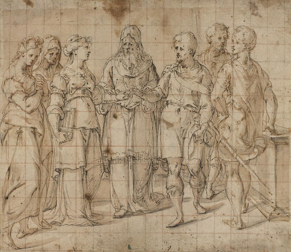 The Marriage of St Cecilia to St Valerian The Marriage of St Cecilia to St Valerian